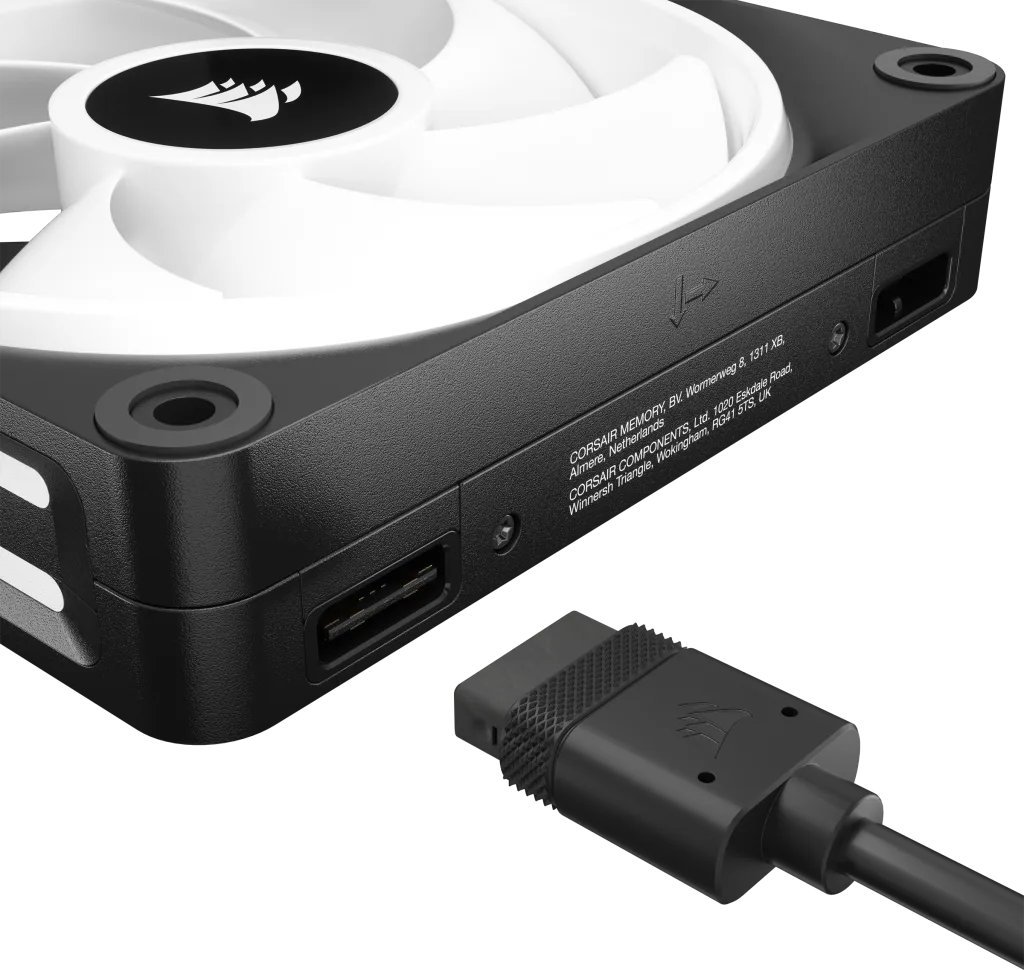 Wentylator Corsair iCUE LINK QX120 RGB 3-pack + Hub (CO-9051002-WW)