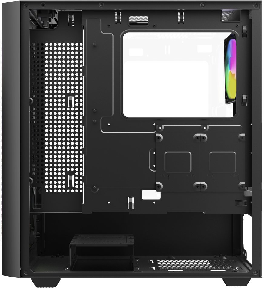 Obudowa Savio Noctis Flow RGB X1 czarna (SAVGC-NOCTISFLOWRGB)