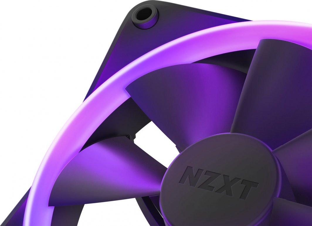 Wentylator Nzxt F140 RGB 2-pack + Hub (RF-R14SF-B1)
