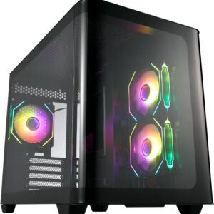 Obudowa FSP/Fortron S380-BA ARGB czarna (POC0000242)