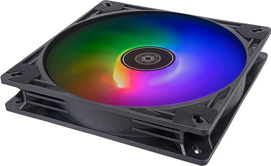 Wentylator SilverStone Vista 140 mm ARGB Czarny (SST-VS140B-ARGB)