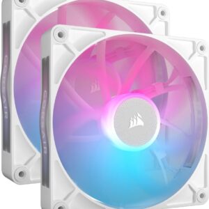 Wentylator Corsair iCUE LINK RX140 RGB Biały 2-pack (CO-9051024-WW)