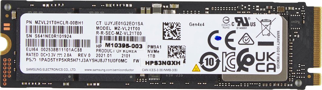Dysk SSD HP 1TB PCIe-4x4 NVMe (AL0M9AA)
