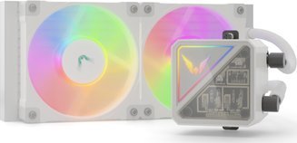 Chłodzenie wodne Valkyrie V240 Lite ARGB White (VK-AIOVL240W)