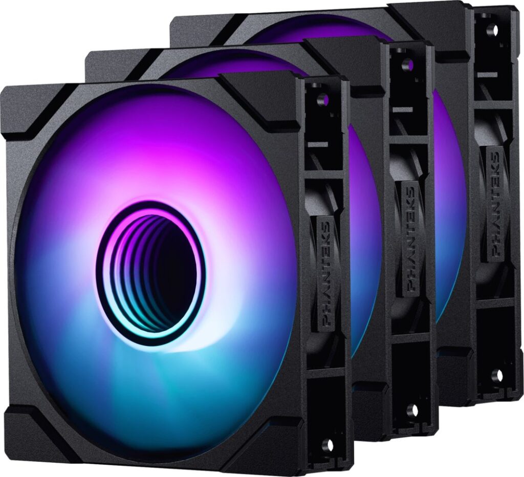 Wentylator Phanteks M25G2-120 D-RGB 3-pack czarny (PH-F120M25_G2_DBK01_3P)