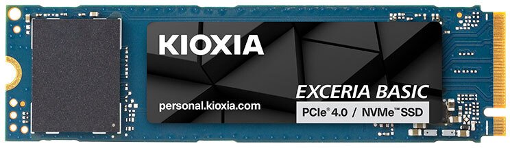 Dysk SSD Kioxia Exceria Basic 1TB M.2 2280 PCI-E x4 (LSF10Z001TG8)