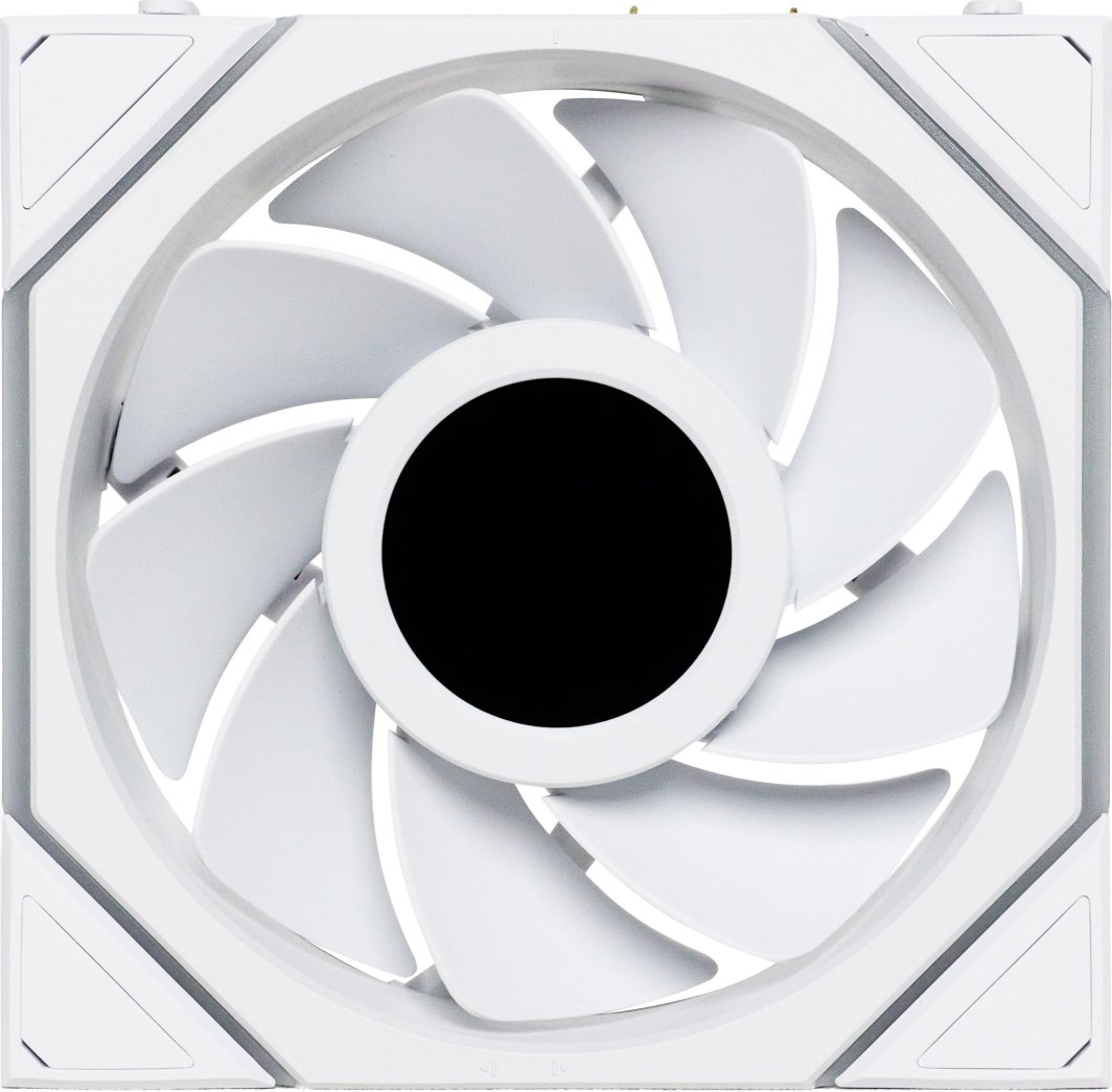 Wentylator Lian Li UNI FAN TL Wireless LCD 120 Reverse Blade 3-pack biały (12RTLLCD1W3W)
