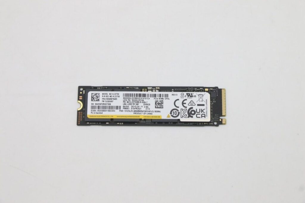 Dysk SSD Lenovo 2TB M.2 2280 PCIE 4.0 NVME (5SS0W79495)
