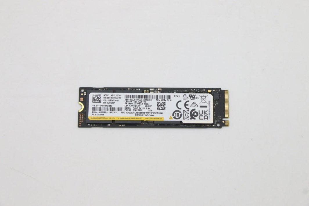 Dysk SSD Lenovo 2TB M.2 2280 PCIE 4.0 NVME (5SS0W79495)