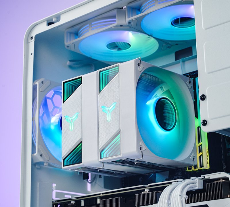Chłodzenie CPU Jonsbo CR-3000 ARGB Białe