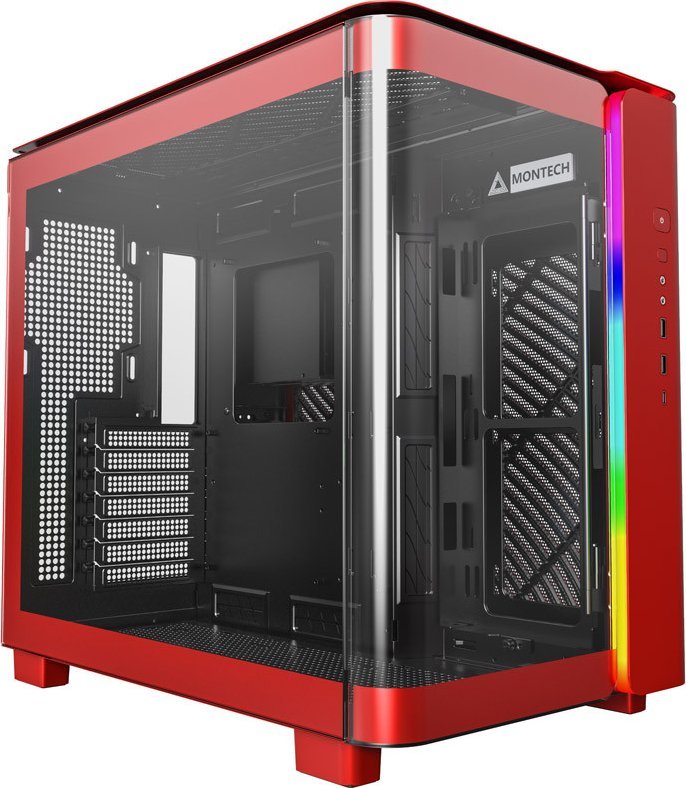 Obudowa Montech King 95 ARGB czerwona (KING95R)