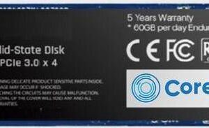 Dysk SSD CoreParts 2TB M.2 2280 PCI-E x4 Gen3 NVMe (CPSSD-M.2NVMEHE-2TB)