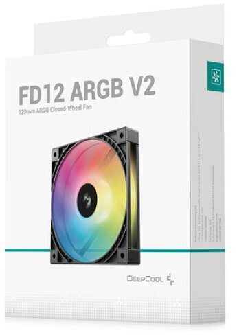 Wentylator Deepcool Cooling fan | FD12 ARGB V2 (R-FD12ARGBV2-BKAPN1-G)