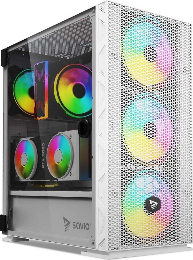 Obudowa Savio Raptor X1 (SAVGC-RAPTORWHITEX1)