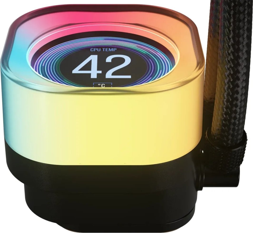 Chłodzenie wodne Corsair iCUE LINK Titan 240 RX LCD RGB (CW-9061022-WW)