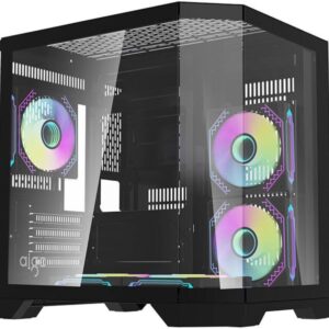Obudowa Darkflash FT350 czarna ARGB