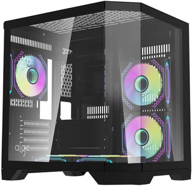 Obudowa Darkflash FT350 czarna ARGB
