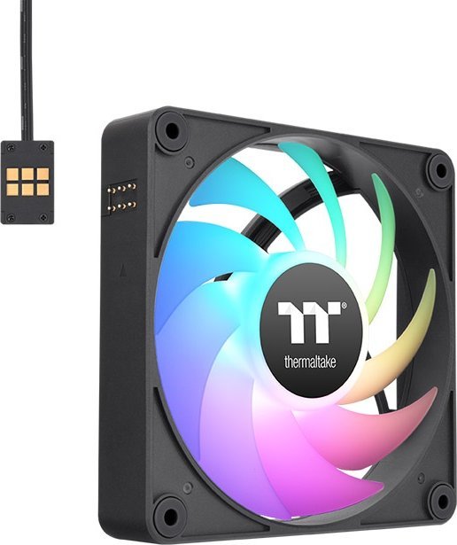 Wentylator Thermaltake CT120 EX ARGB Sync 3-pack czarny (CL-F181-PL12SW-A)