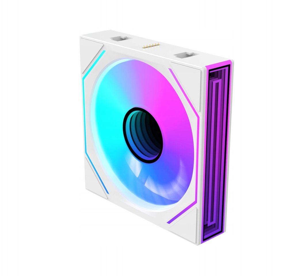 Wentylator Lovingcool 1600 RPM ARGB (PL-1200-MIRROR-WHITE)