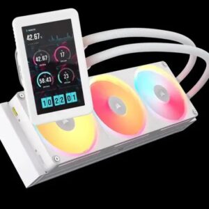 Chłodzenie wodne Corsair WAK iCUE LINK TITAN II 360 RX RGB White (CW-9061038-WW)