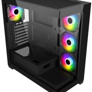 Obudowa FSP/Fortron M340 ARGB czarna (POC0000272)
