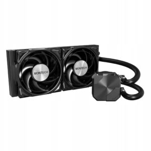 Chłodzenie wodne Montech HyperFlow Silent 240 Czarny