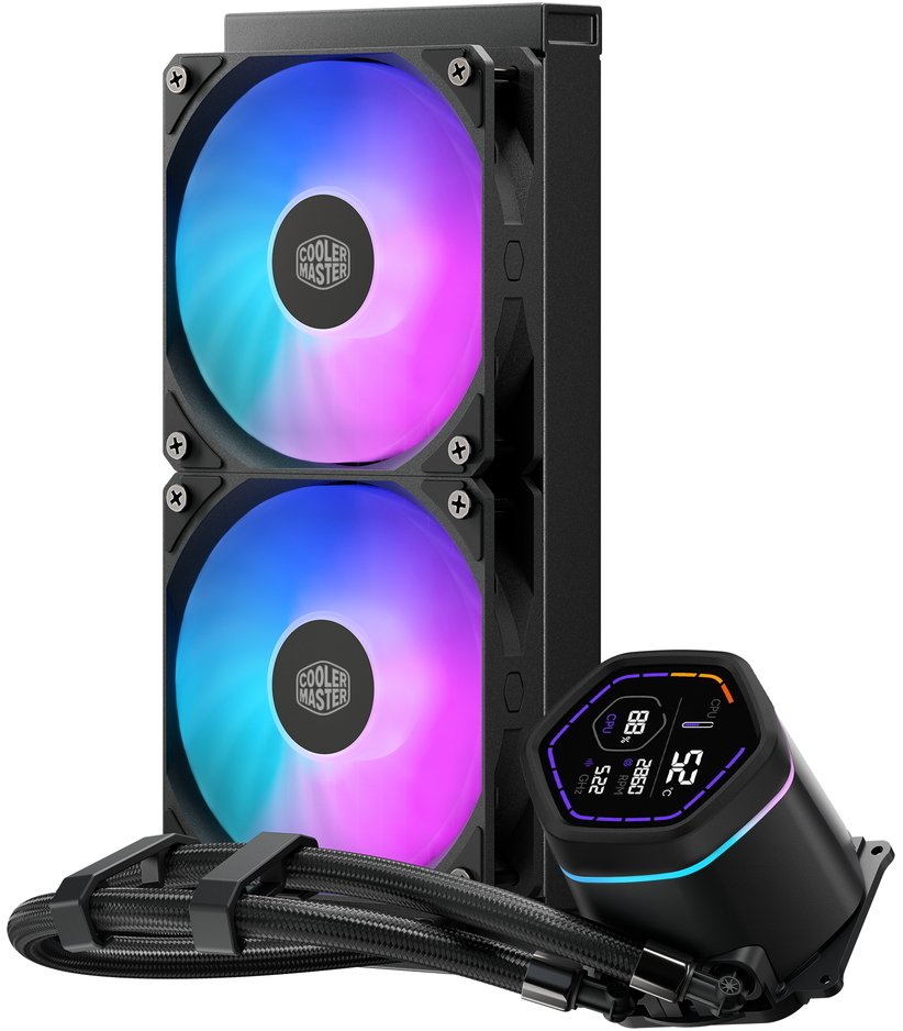 Chłodzenie wodne MasterLiquid Core Nex Digital 240 ARGB (MLX-D24M-A18PA-RD)