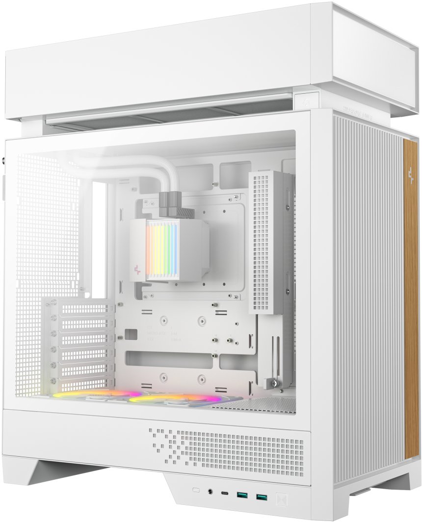Obudowa Deepcool CL6600 biała + AiO (R-CL6600-WHNNA0-G)