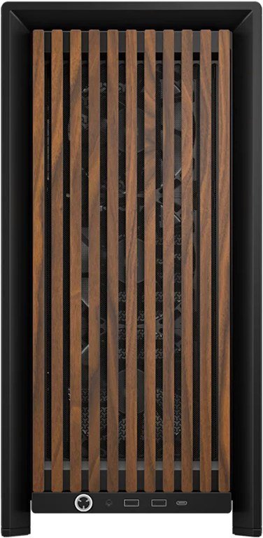 Obudowa Corsair FRAME 4000D RS Wood Czarny/Orzech (CC-9011340-WW)
