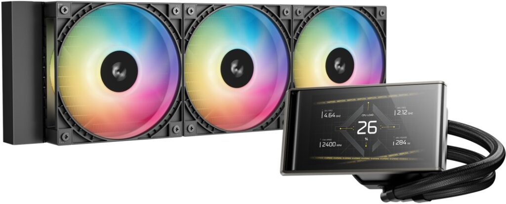Chłodzenie wodne Deepcool LT360 Vision ARGB (R-LT360VISIONBKAMMC-G-1)