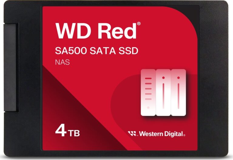 Dysk SSD SanDisk Red SA500 4TB 2.5" SATA III (WDS400T2R0A)