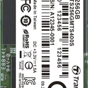Dysk SSD Transcend MTE400S 256GB M.2 2242 PCI-E x4 Gen3 NVMe (TS256GMTE400S)