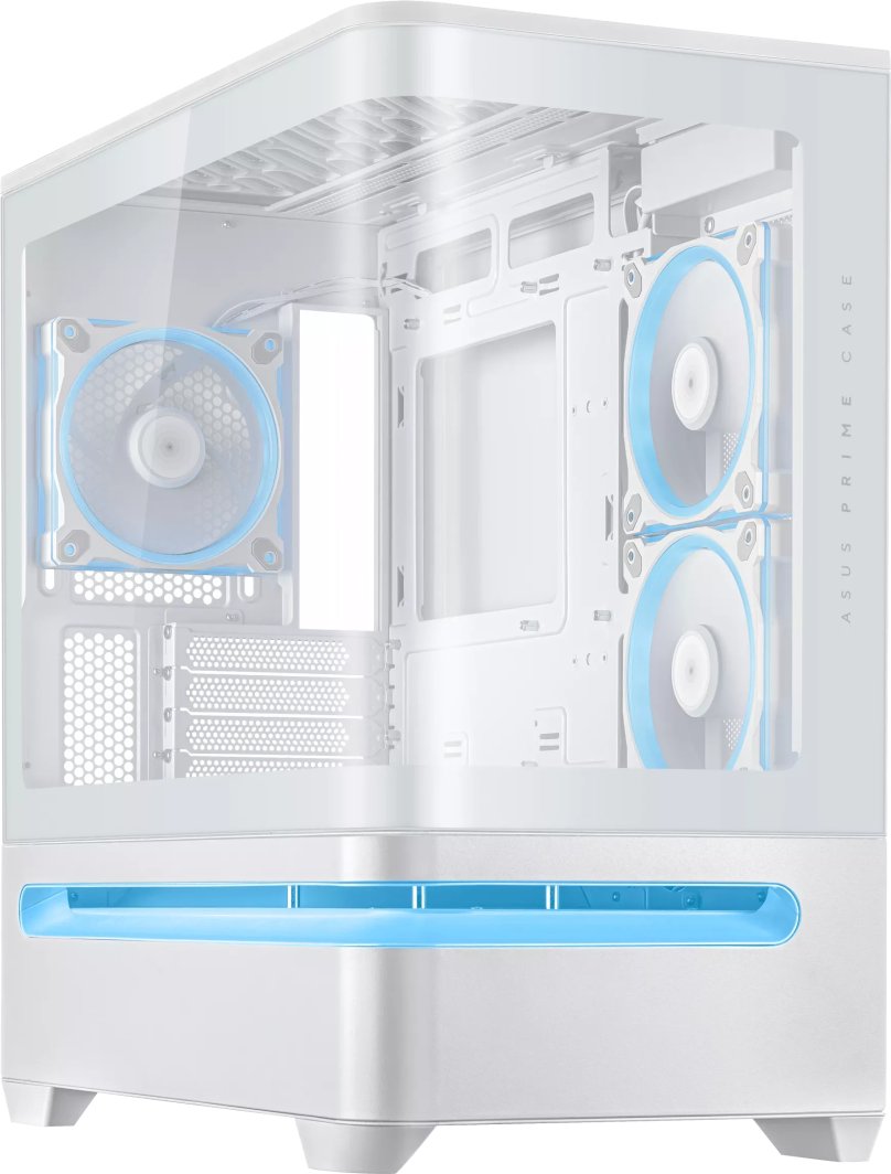 Obudowa Asus Prime AP202 TG ARGB biała (90DC00P3-B19000)