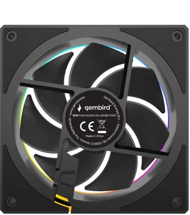 Wentylator Gembird FAN-HURACAN-ARGB-PWM