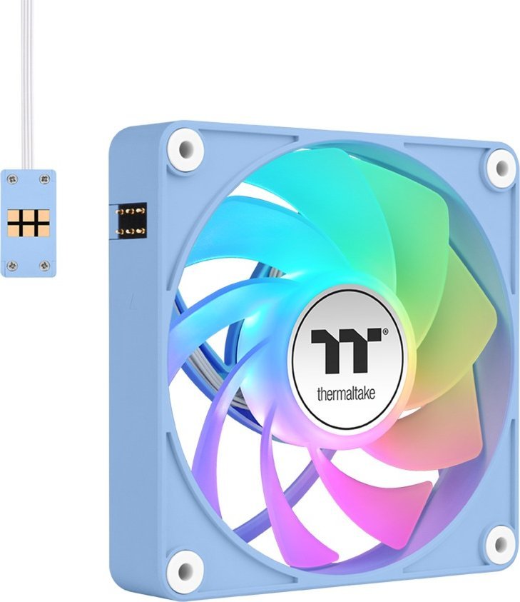 Wentylator Thermaltake CT120 EX Reverse ARGB Sync 3-pack niebieski (CL-F198-PL12BU-A)