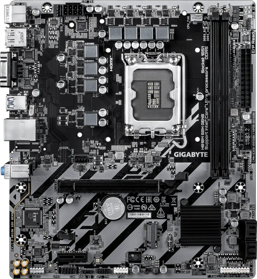 Płyta główna Gigabyte H810M S2H GEN5