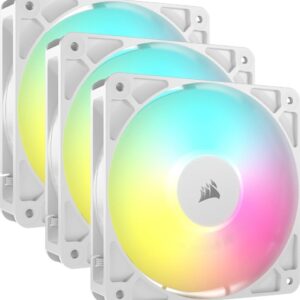 Wentylator Corsair RS120 PWM ARGB Biały 3-pack (CO-9050185-WW)