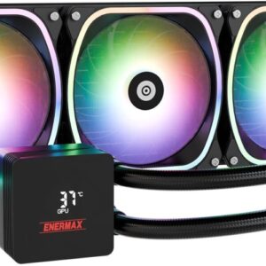 Chłodzenie wodne Enermax Aquafusion II 360mm ARGB (ELC-AQFS360-SQA)