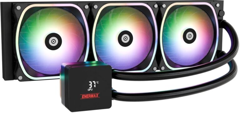 Chłodzenie wodne Enermax Aquafusion II 360mm ARGB (ELC-AQFS360-SQA)