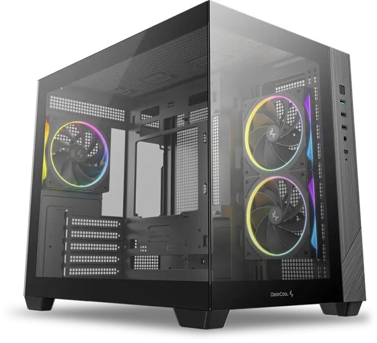 Obudowa Deepcool CG330 3F czarna (R-CG330-BKNGM3-G)