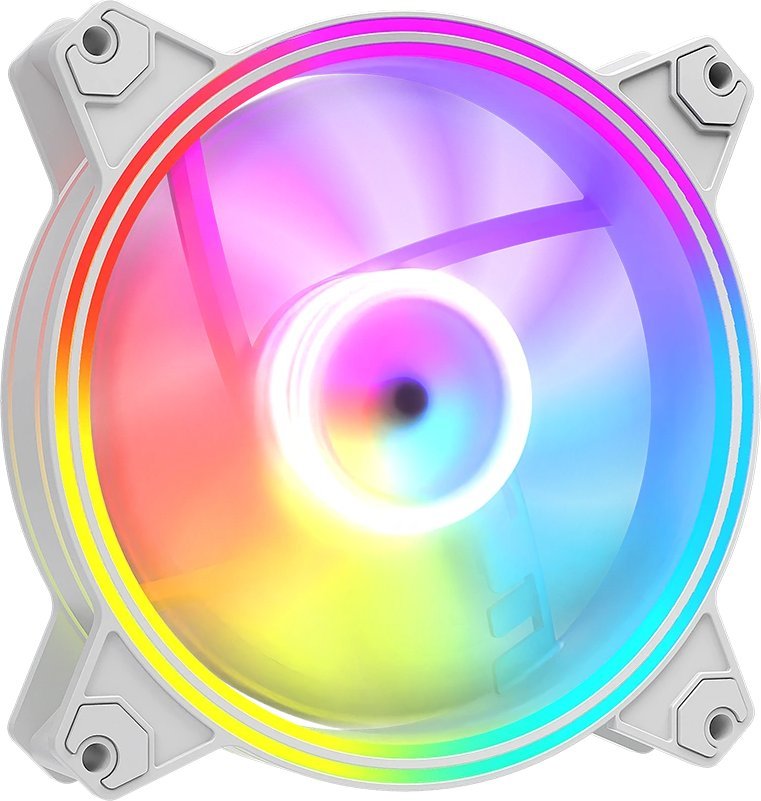 Wentylator Modecom Volcano Apex 120 ARGB Reverse Biały (FAN-APEX-120R-ARGB-20)