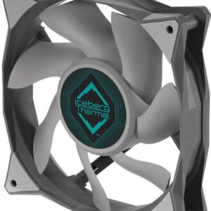 Wentylator Iceberg IceGALE 120 mm Szary (ICEGALE12-B0A)