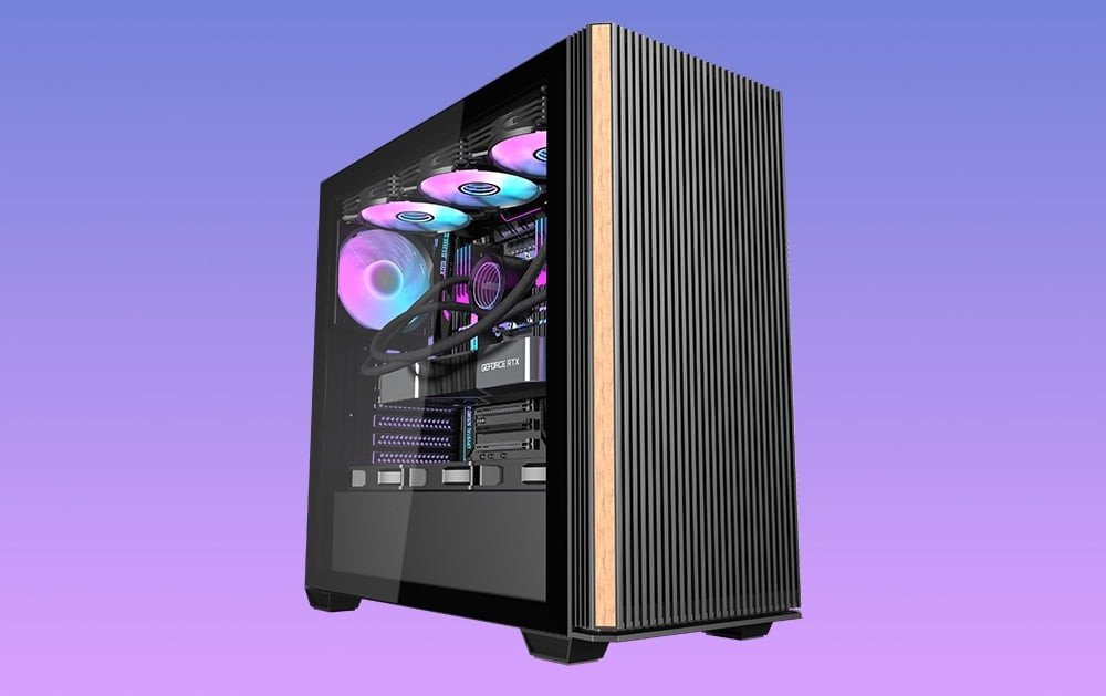 Obudowa Darkflash DS900WS ARGB czarna + 4 wentylatory
