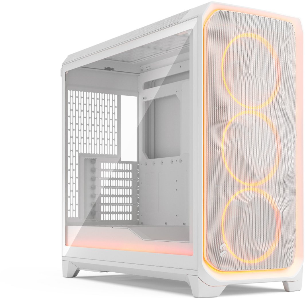 Obudowa Fractal Design Meshify 3 XL Ambience Pro ARGB Light Tint biała (FD-C-MES3X-05)