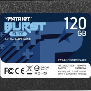 Dysk SSD Patriot Burst Elite 120GB 2.5" SATA III (PBE120GS25SSDR)