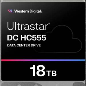 Dysk WD Western Digital Ultrastar DC HC555 dysk twardy 18 TB 7200 RPM 512 MB 3.5" Serial ATA III