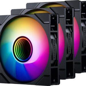 Wentylator Phanteks M25G2-120 D-RGB Reverse Blade 3-pack czarny (PH-F120M25R_G2_DBK01_3P)