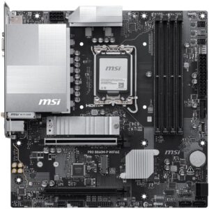 Płyta główna MSI MB Sc LGA1851 PRO B860M-P WIFI6E, Intel B860, 4xDDR5, WIFI, 2xDP, 1xHDMI, 1xVGA, mATX
