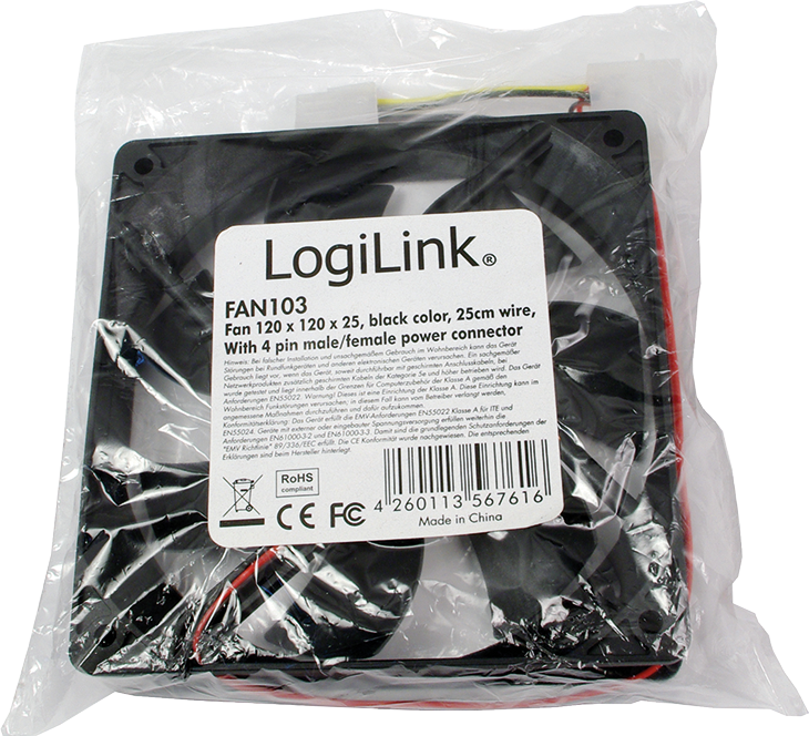 Wentylator LogiLink FAN103