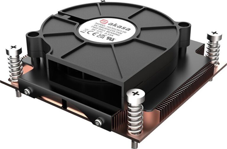 Chłodzenie CPU Akasa 1U Intel LGA 1700 (AK-CC7406BP01)